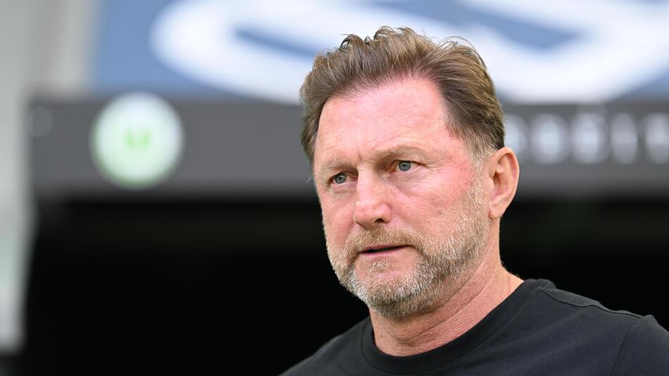 Trainer Ralph Hasenhüttl vom VfL Wolfsburg