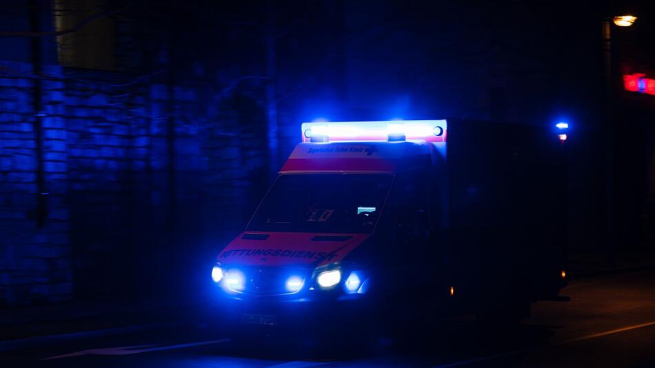 Rettungswagen im Einsatz