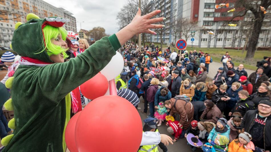 Faschingsumzug der Gemeinschaft Erfurter Carneval