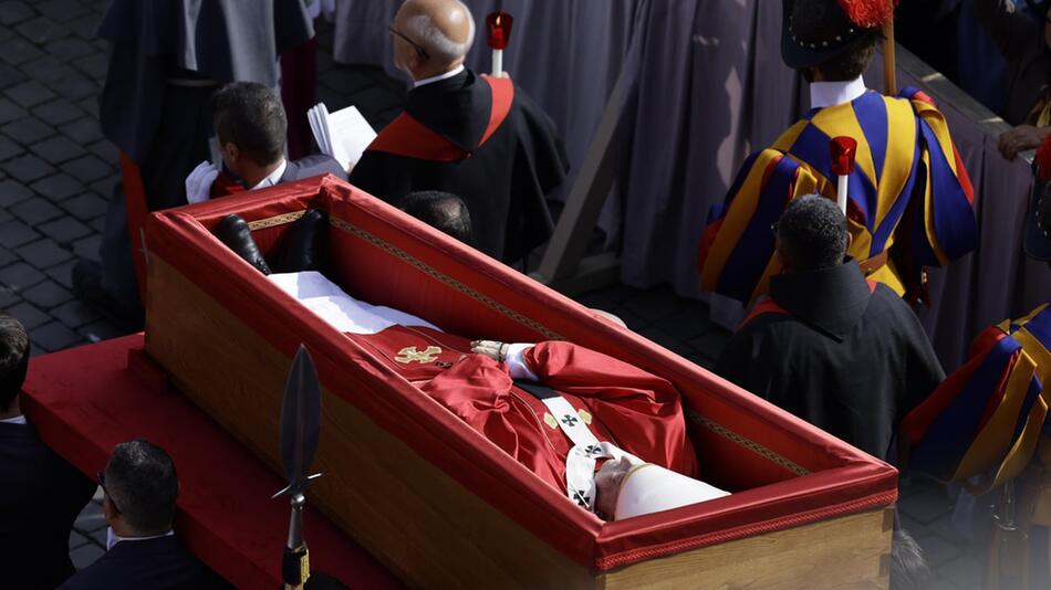Am Samstag wird Papst Franziskus beerdigt.