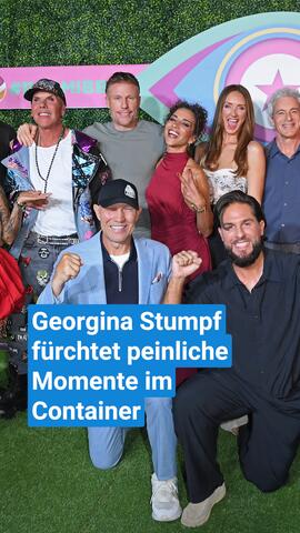 Georgina Stumpf fürchtet peinliche Momente im Container