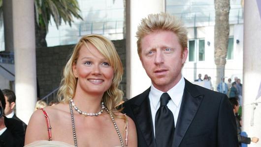 Boris Becker und Franziska van Almsick im Jahr 2005.