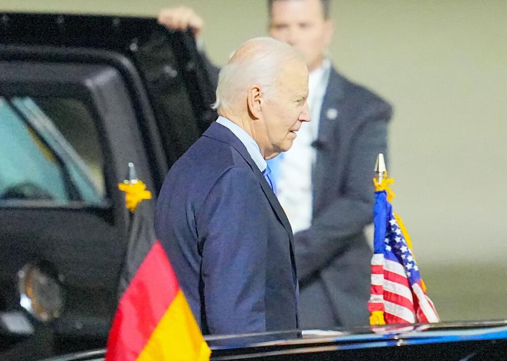 US-Präsident Biden in Berlin - Ankunft