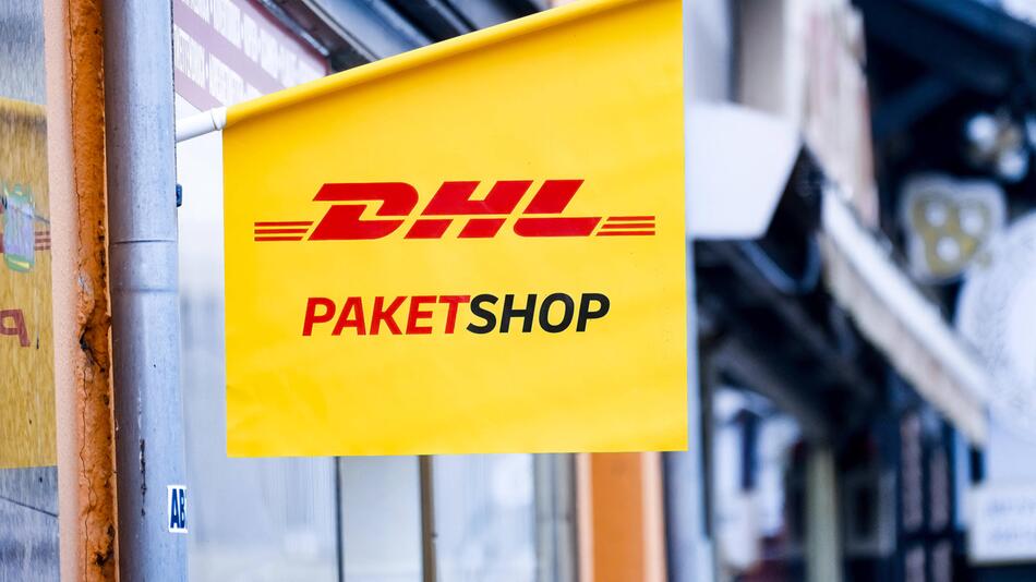 DHL-Paketshop Logo