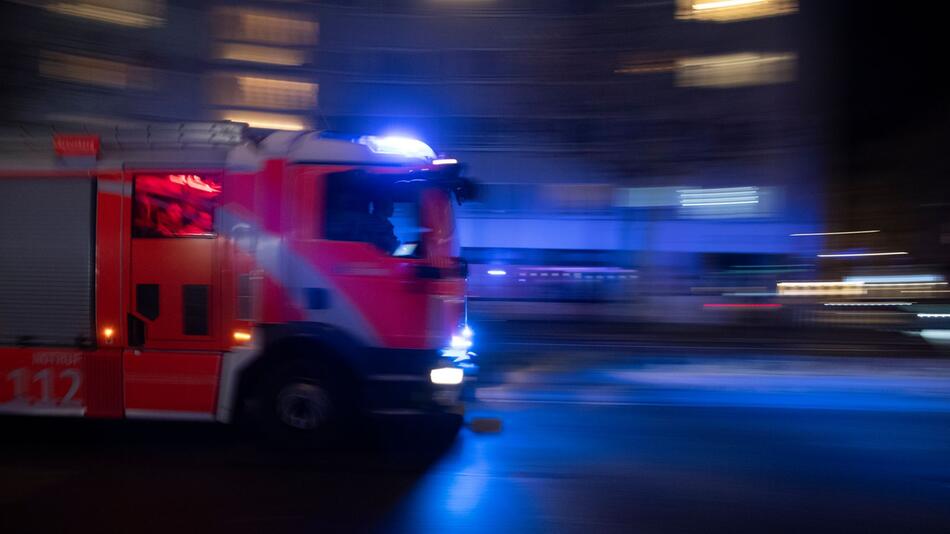 Einsatz der Feuerwehr