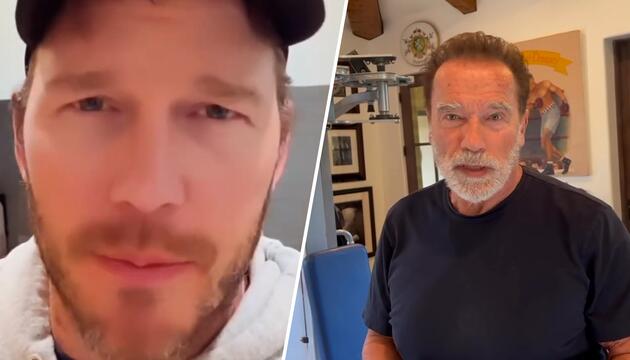 Chris Pratt spricht über ein ungewöhnliche Ritual mit Schwiegervater Arnold Schwarzenegger