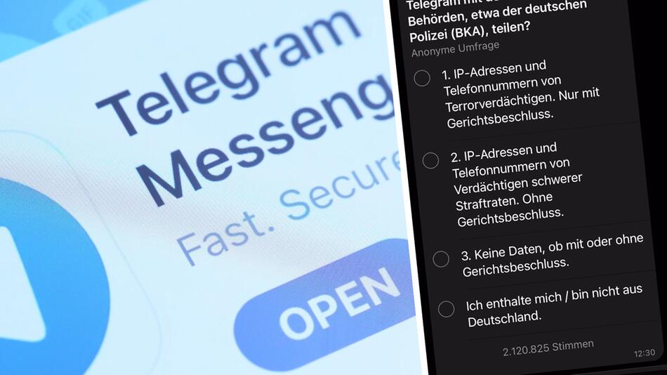 Datenschutz: Telegram startet Umfrage über Datenweitergabe