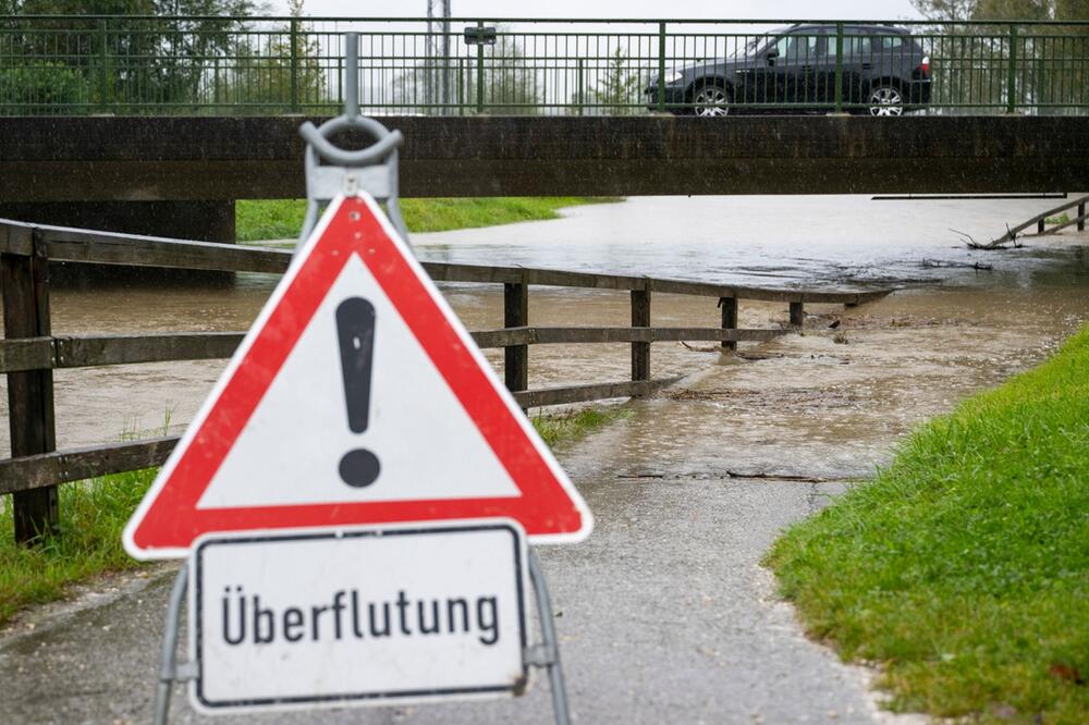 Dauerregen in Bayern