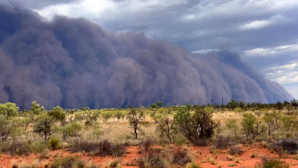 Sandsturm in Australien