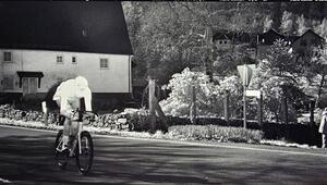 Radfahrer schneller als die Polizei erlaubt