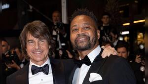Tom Cruise (l.) und Cuba Gooding Jr. umarmten sich in Cannes.