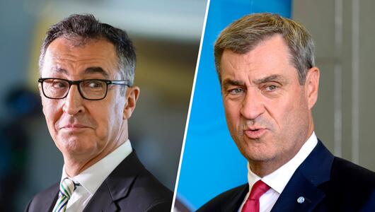 Özdemir und Söder