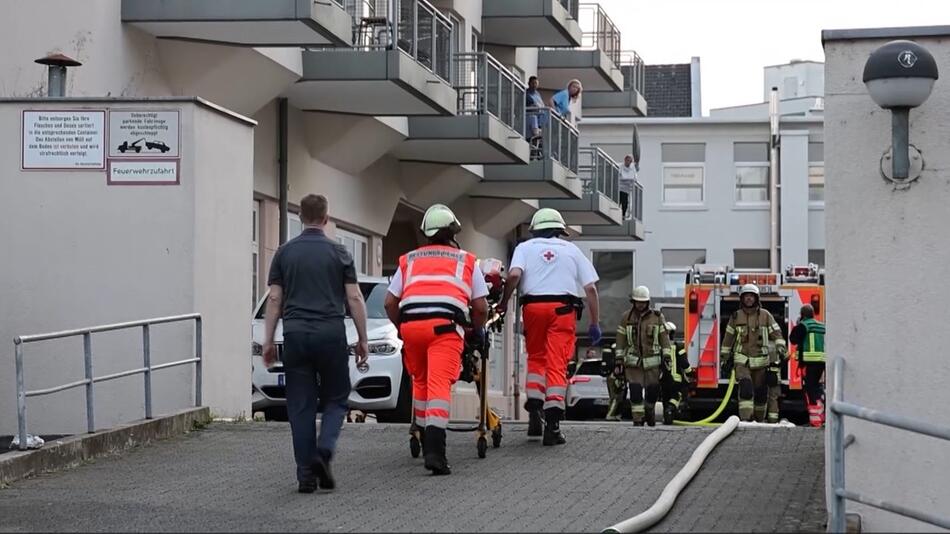 Brand in Seniorenheim