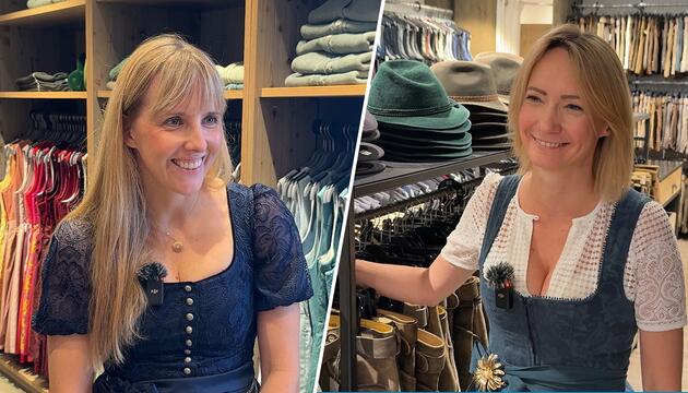 Nina Munz (links) und Eileen Popielaty (rechts)
