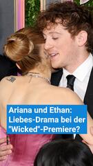 Ariana und Ethan: Liebes-Drama bei der Wicked-Premiere?