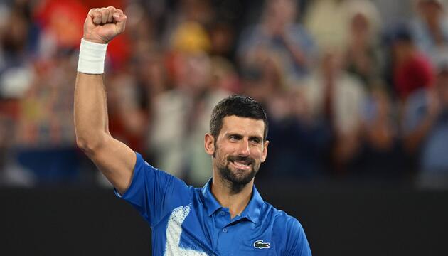 Novak Djokovic hat bei den Australien Open mal wieder eine zweite Runde überstanden.