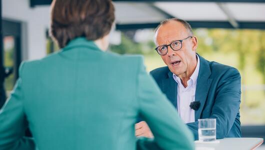ZDF Sommerinterview - Friedrich Merz