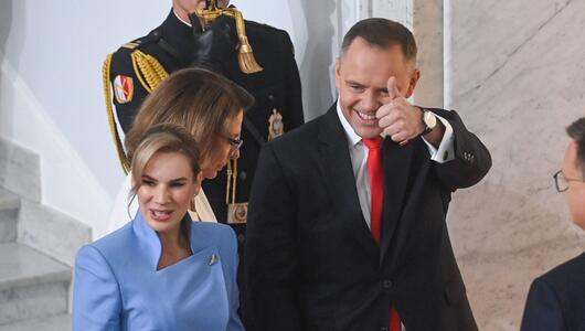 Vereidigung von Polens neuen Präsidenten Nawrocki