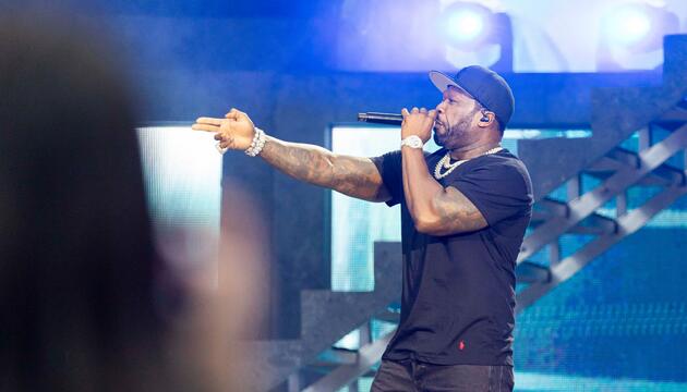 US-Rapper 50 Cent auf "Legacy Tour" - Hannover