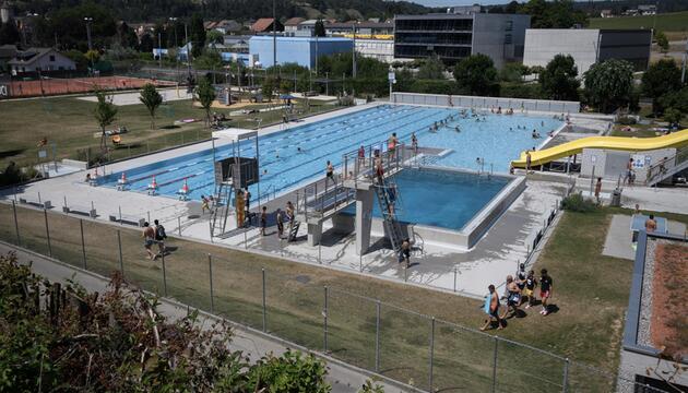 Freibad von Pruntrut