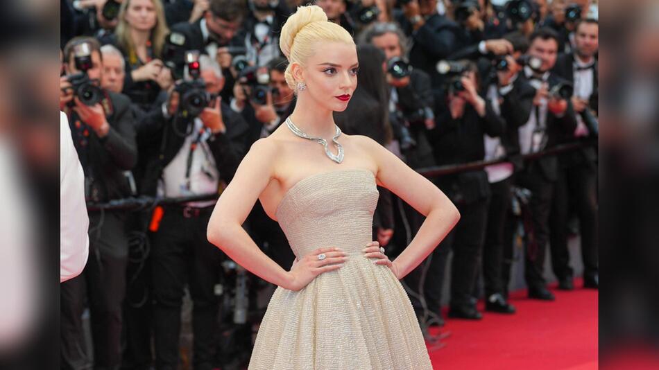 Anya Taylor-Joy bei der Premiere von "Furiosa: A Mad Max Saga" in Cannes.