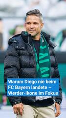 Warum Diego nicht zu Bayern ging: Werder-Ikone im Fokus