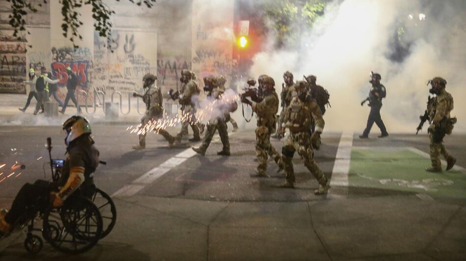 Demonstration in Portland