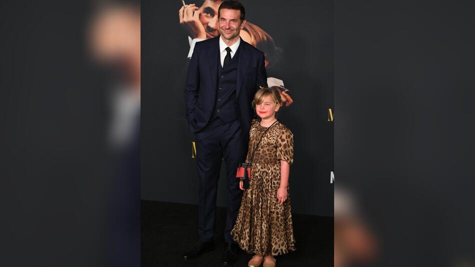 Bradley Cooper mit Tochter Lea bei der Premiere seines Films "Maestro" im Dezember 2023.