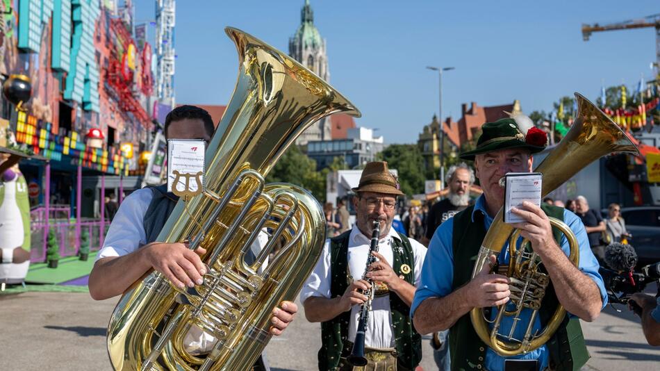 Presserundgang auf dem Oktoberfest