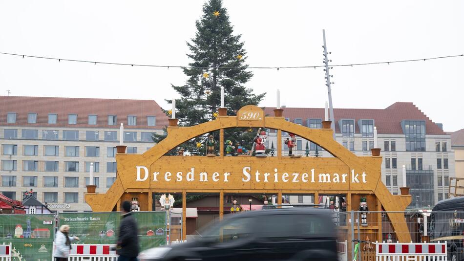 Adventsverkehr in Dresden