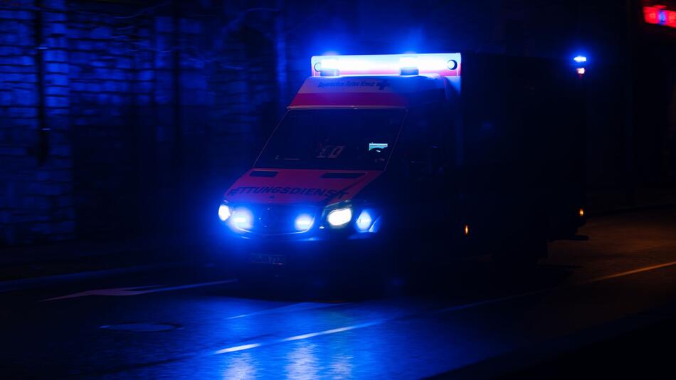 Rettungswagen im Einsatz