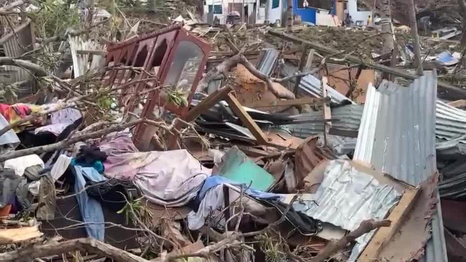 Auf Mayotte beginnt der Wiederaufbau nach Zyklon "Chido"