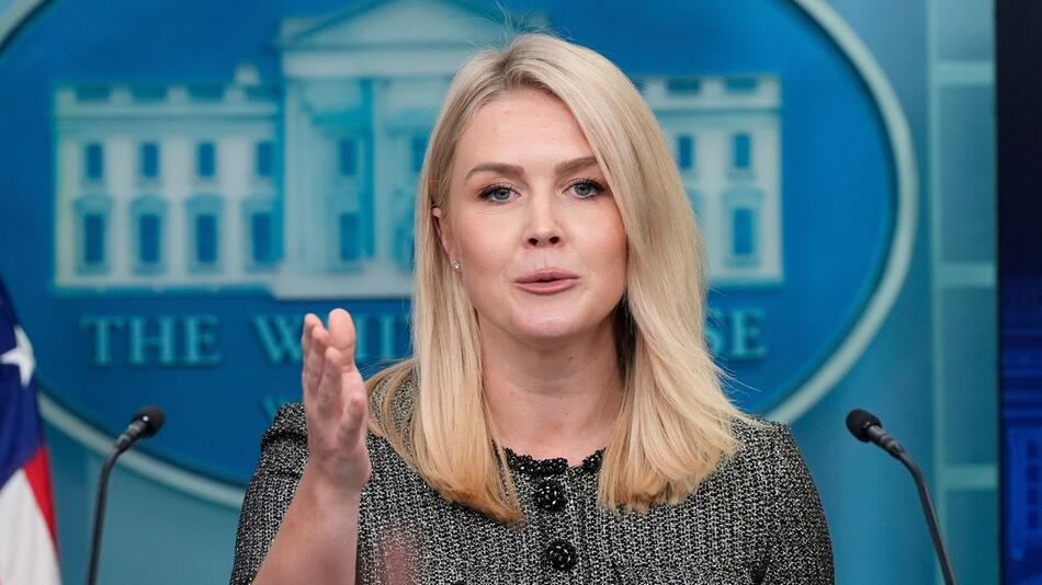 Trumps Pressesprecherin Leavitt