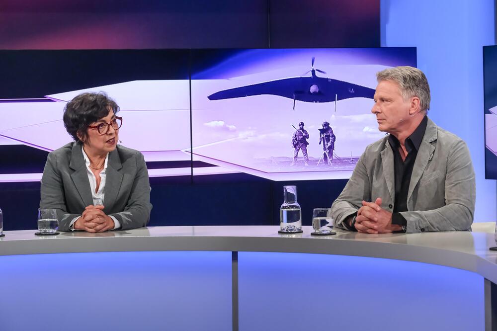 Mariam Lau und Jörg Pilawa.