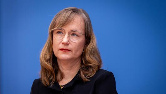Linken-Spitzenkandidatin Eva von Angern.