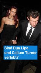 Sind Dua Lipa und Callum Turner verlobt?