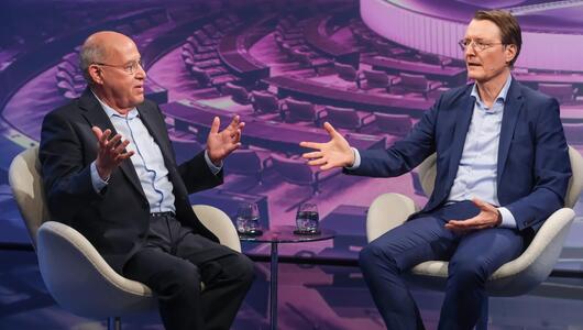 Gregor Gysi und Karl Lauterbach