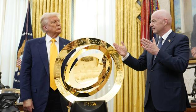 Donald Trump und Gianni Infantino