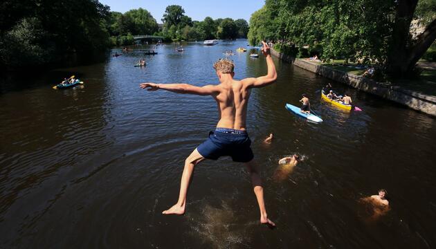 Sommer in Hamburg