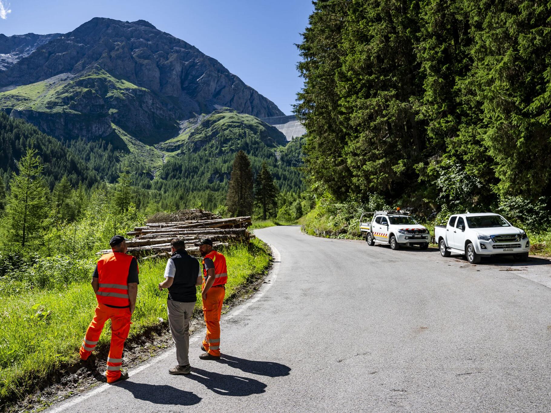 Nach Felssturz: Zugang zur Staumauer Grande Dixence gesperrt | WEB.DE