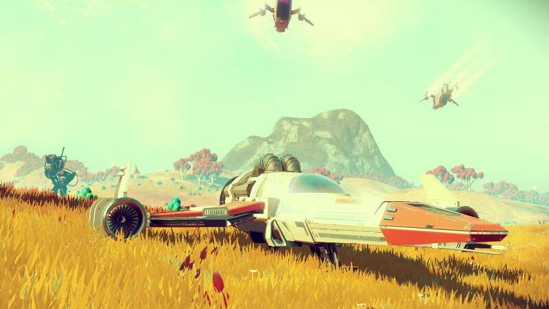 Flugzeuge aus « No Man's Sky»