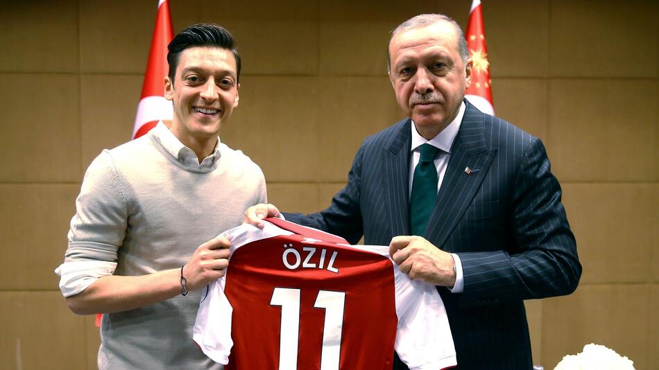 Mesut Özil und Recep Tayyip Erdogan