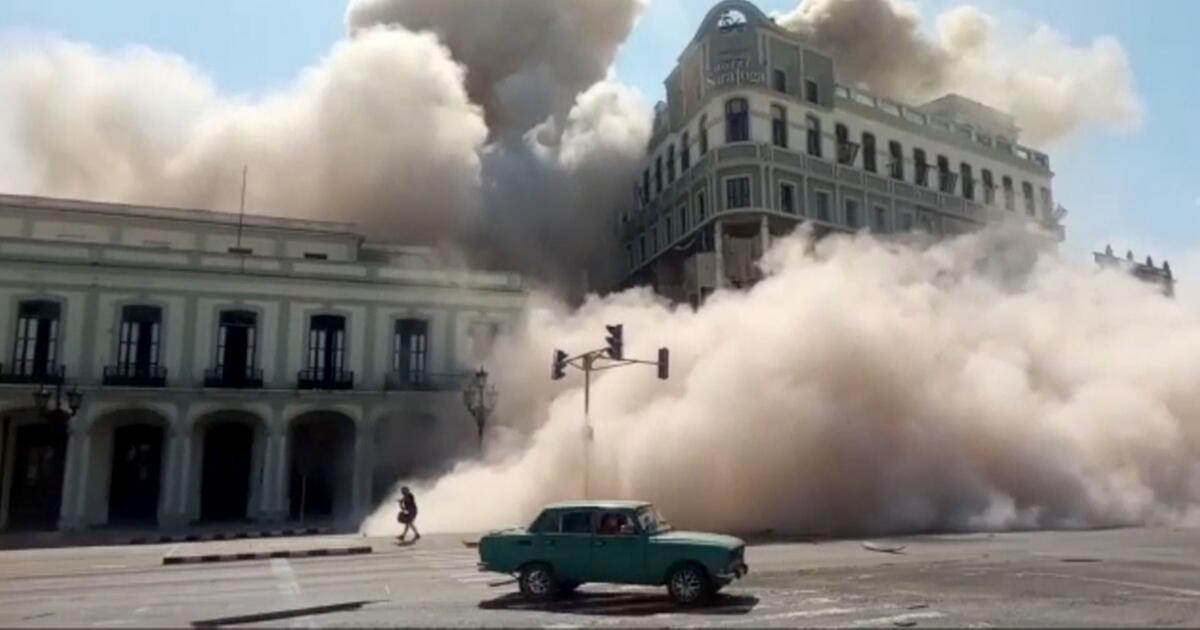 Kuba Schwere Explosion in Luxushotel in Havanna zahlreiche Tote und