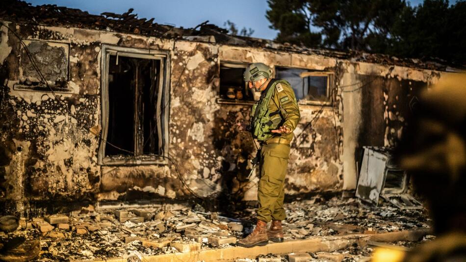 Nach Hamas-Großangriff - Kibbuz Be'eri