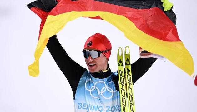 Vinzenz Geiger, Jahrgang 1997, hat bereits zwei Gold- und eine Silbermedaille bei Olympia gewonnen.