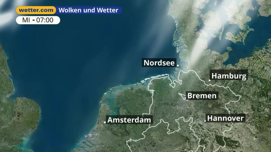"Nordsee: Dein Wetter für Deine Region!"