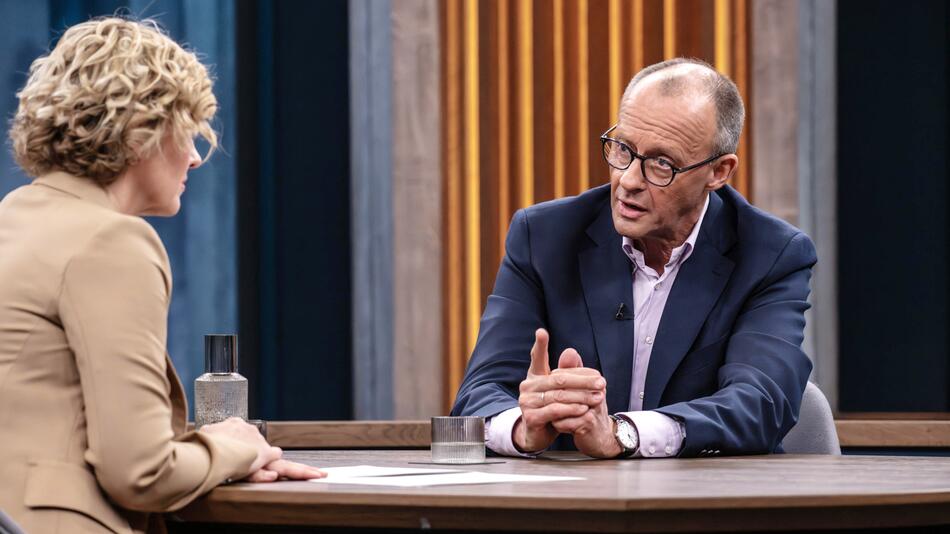 Caren Miosga, Friedrich Merz
