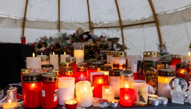 Gedenken in Crans-Montana