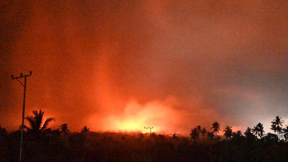 Vulkanausbruch in Indonesien