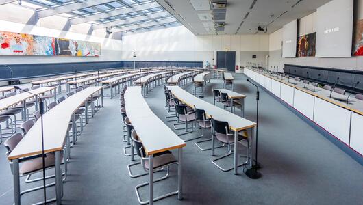 Der SPD-Sitzungssaal im Reichstagsgebäude